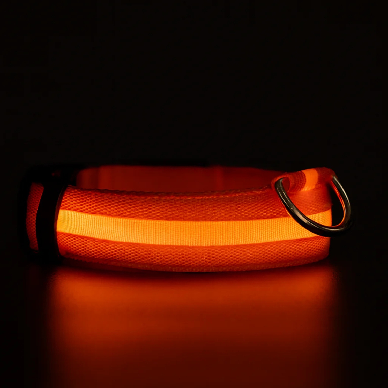 Glow Guard LED Light Up Pet Collar For Night And Visibility