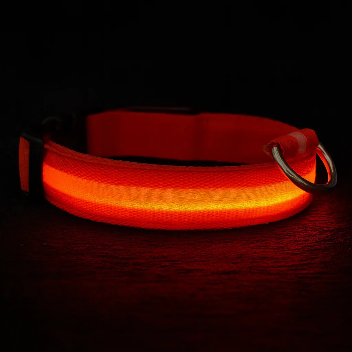 Glow Guard LED Light Up Pet Collar For Night And Visibility