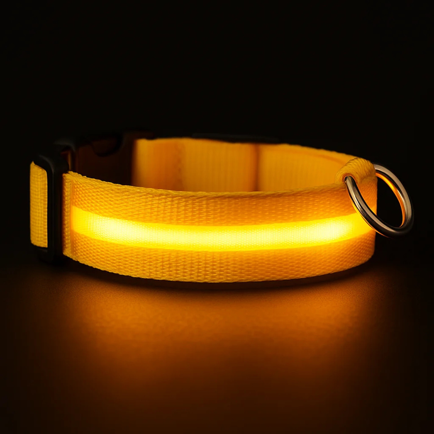 Glow Guard LED Light Up Pet Collar For Night And Visibility