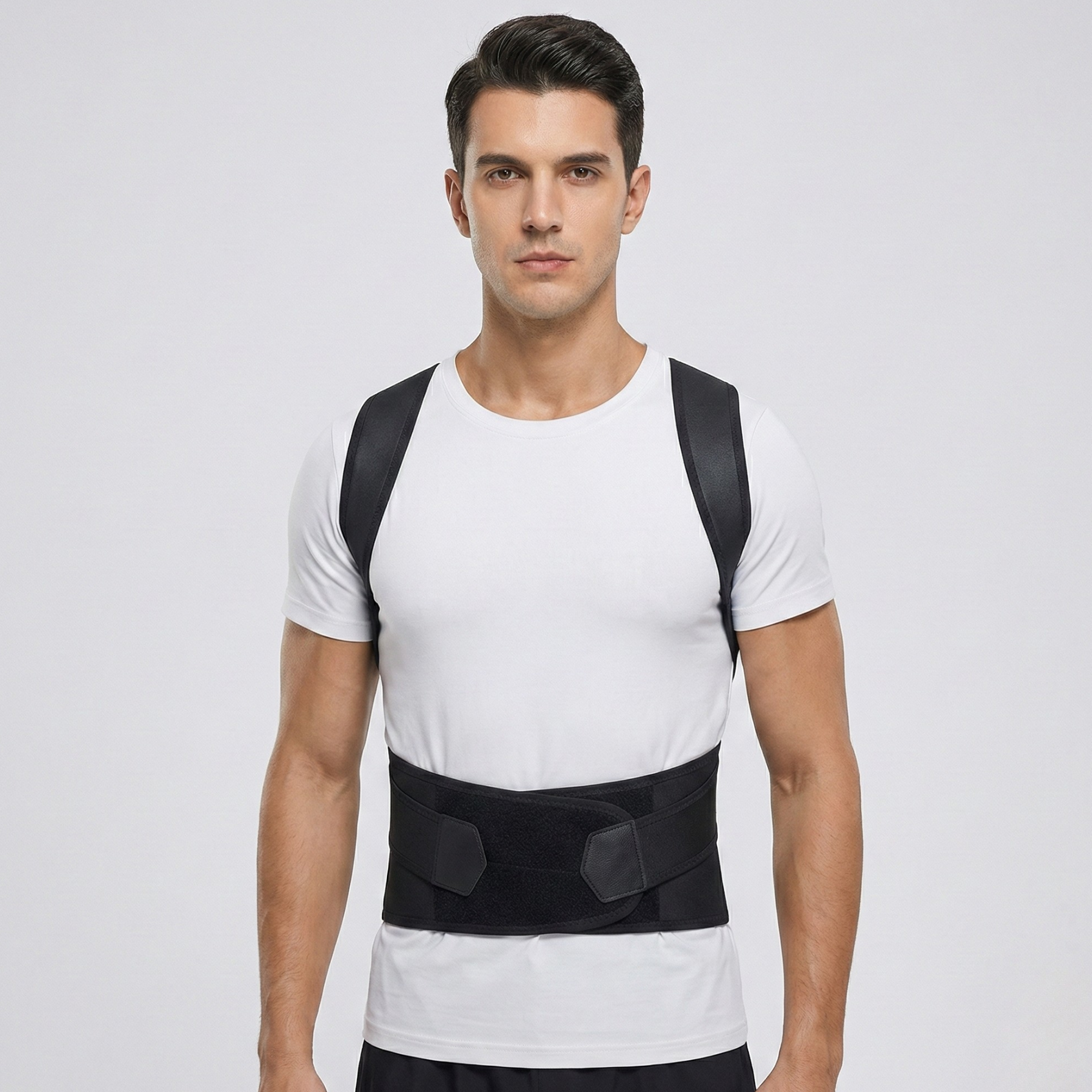 Adjustable Posture Corrector Back Brace for Men