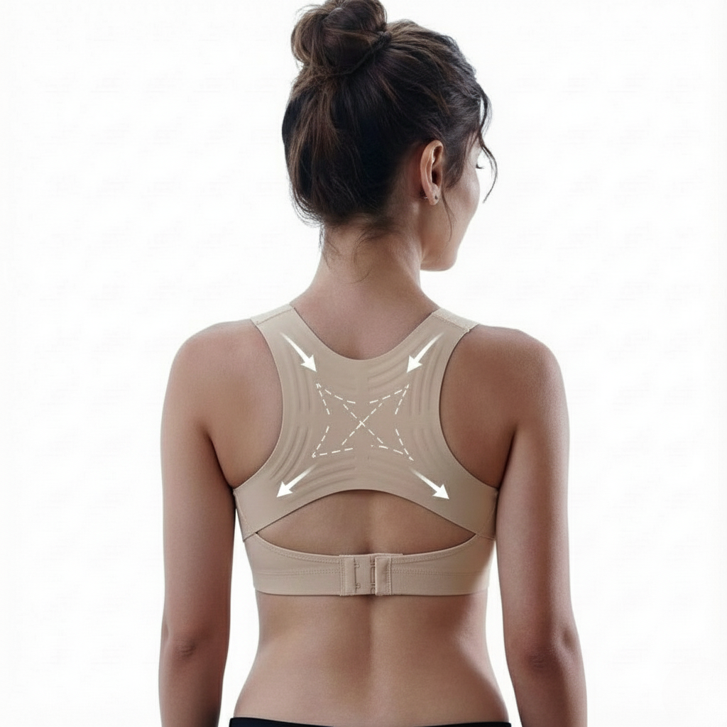 Posture Corrector Adjustable Back Support Brace for Women