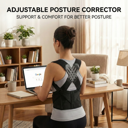 Adjustable Posture Corrector Back Brace for Women