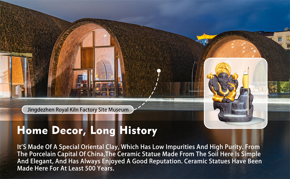 Mini Ganesha Statue,Ganapati Ganesh Statue in Incense Holders-Ganpati Idol,Ganesa Statue