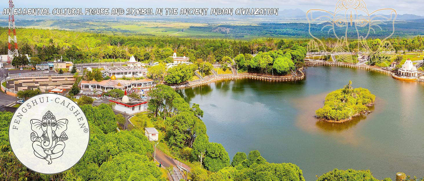 Ganesha Statue,Ganapati Ganesh Statue in Crystal Orgone Pyramid-Ganpati Idol
