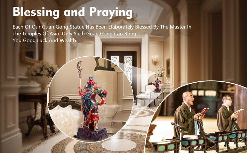 Guan Yu Statue, Guan Gong Statue, Kwan Kung, Kuan Gong Statue - God of Wealth God of Fortune 