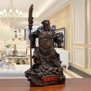 Guan Yu statue, Guan Gong statue, Chinese warrior figurine, Chinese warrior statue