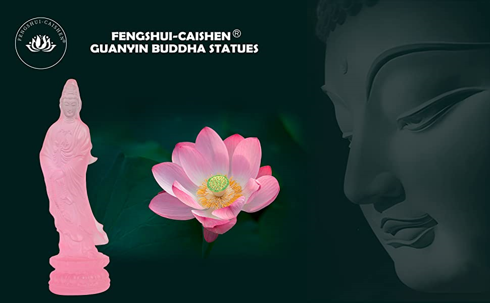 Guan Yin Statue,Quan Yin, Kwan Yin in Wind, Kuan Yin Buddha Statue -Zen Meditating Statue