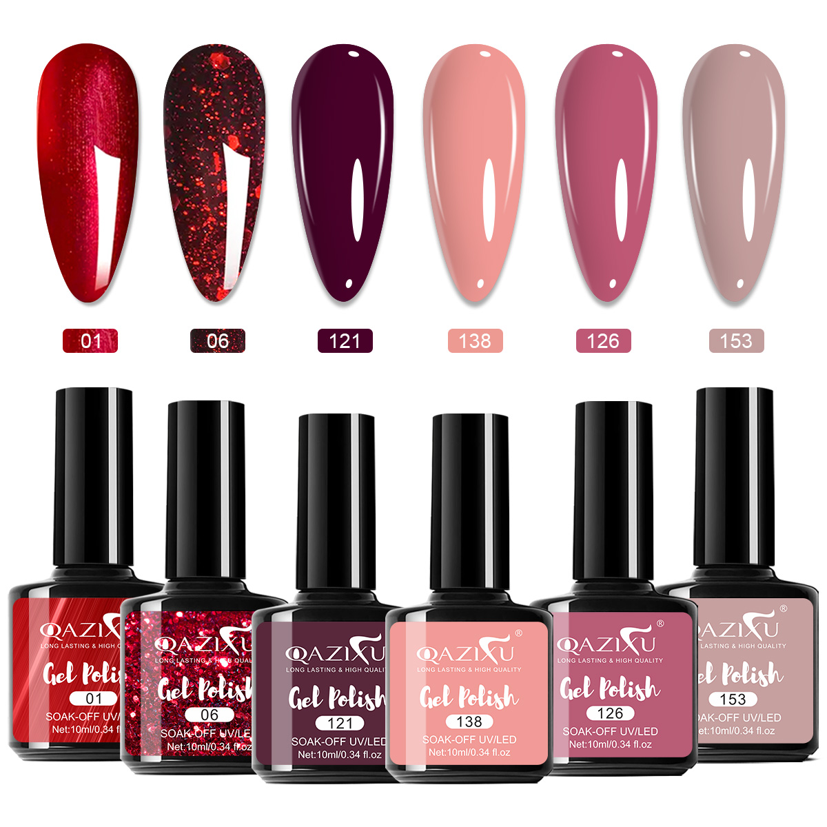10ml red series gel