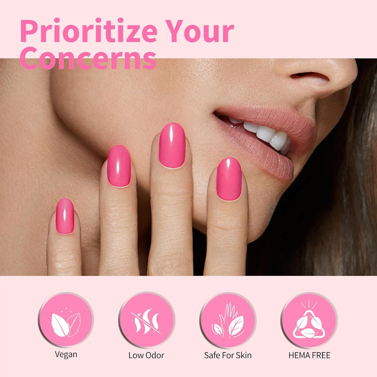 10ml pink series gel