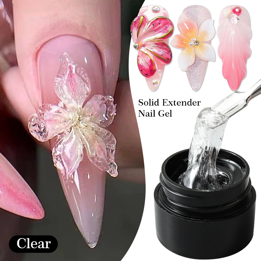 5g-non-stick extension glue transparent color