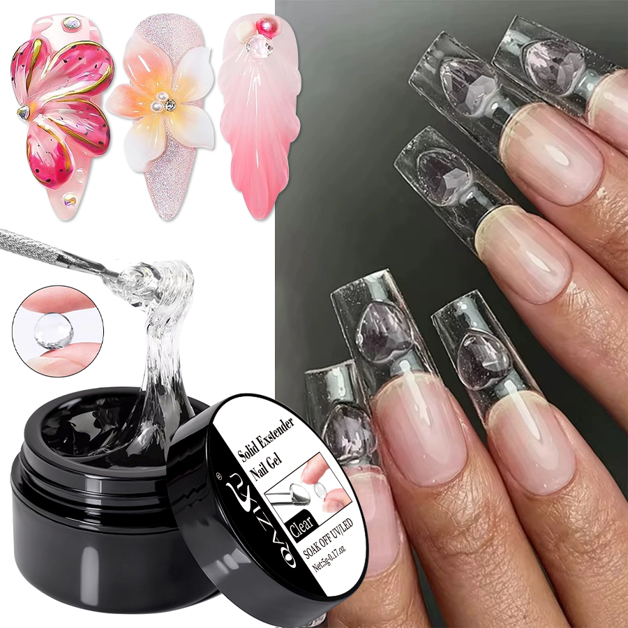 5g-non-stick extension glue transparent color