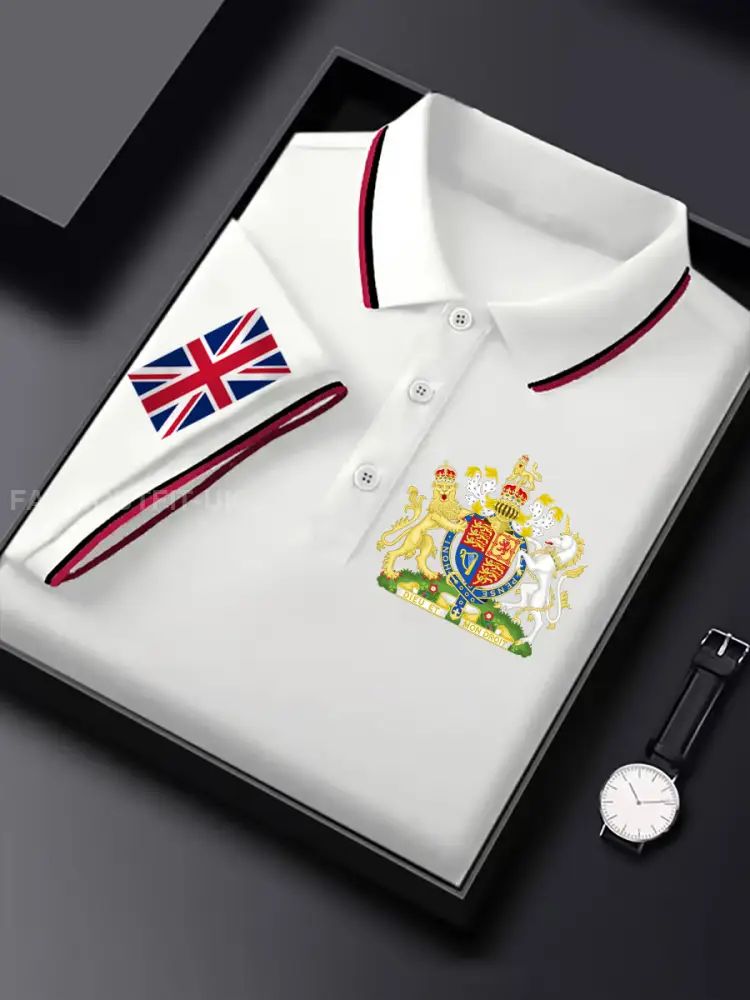 Men’s United Kingdom Print Short Sleeve Shirt
