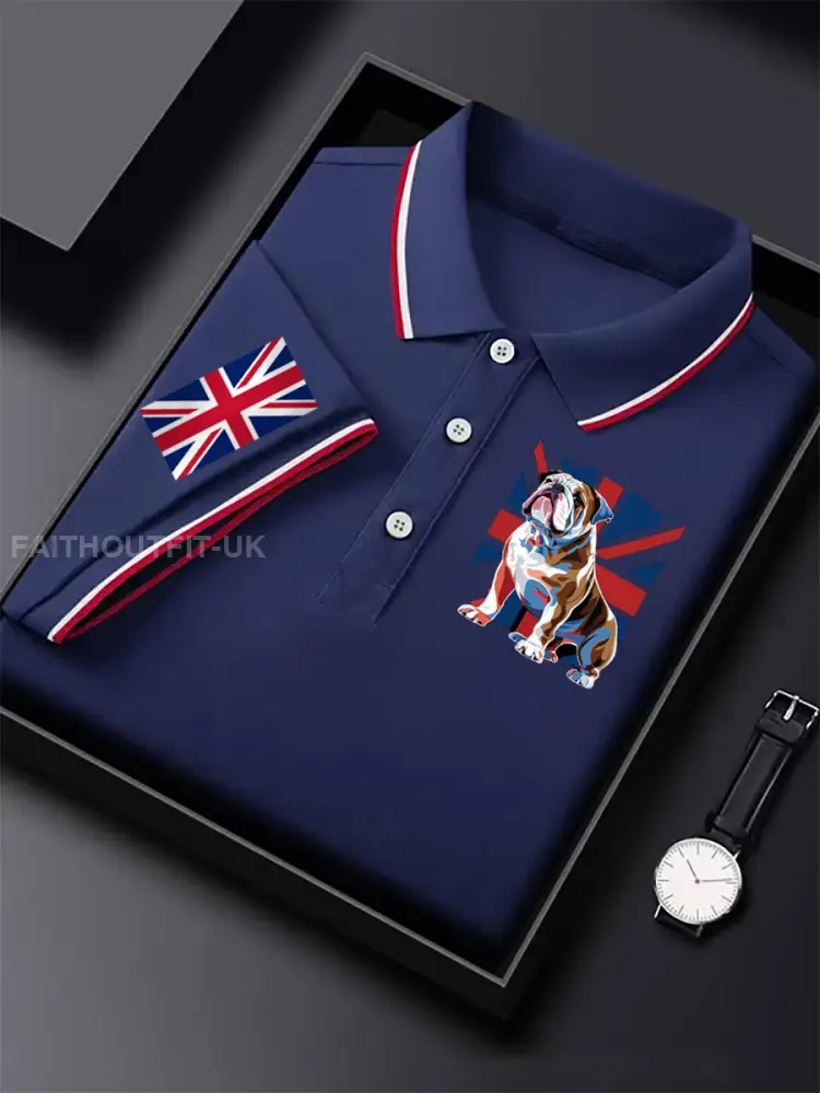 Men’s Vintage British Bulldog Casual Shirt