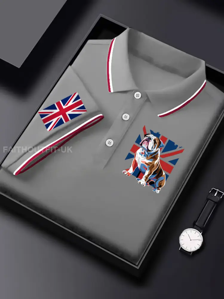 Men’s Vintage British Bulldog Casual Shirt