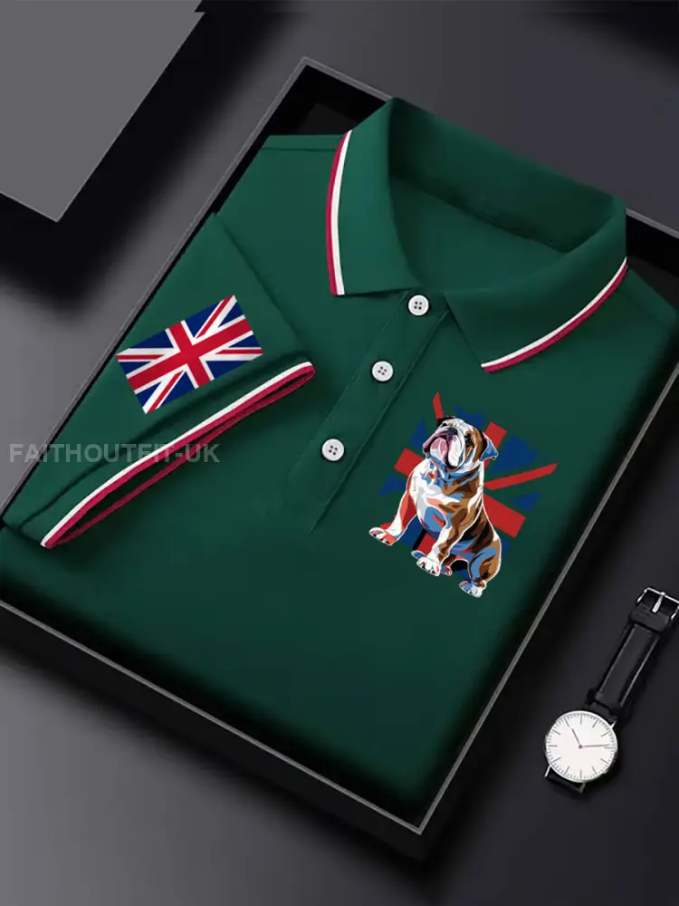 Men’s Vintage British Bulldog Casual Shirt