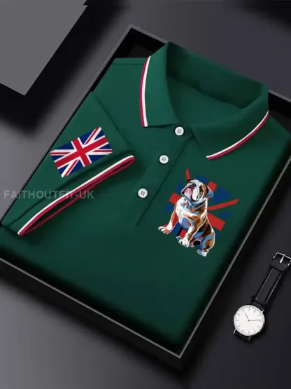 Men’s Vintage British Bulldog Casual Shirt