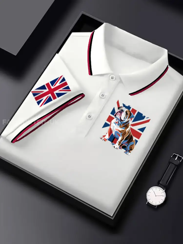 Men’s Vintage British Bulldog Casual Shirt