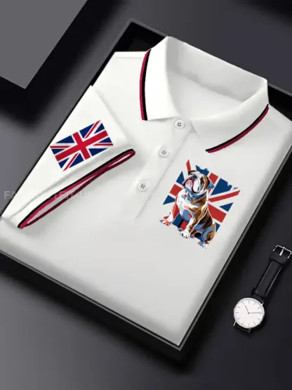 Men’s Vintage British Bulldog Casual Shirt