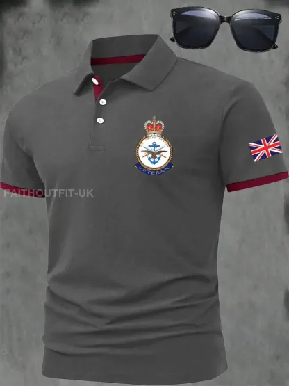 Men’s BRITISH ARMED FORCES Print Casual Short Sleeve Top