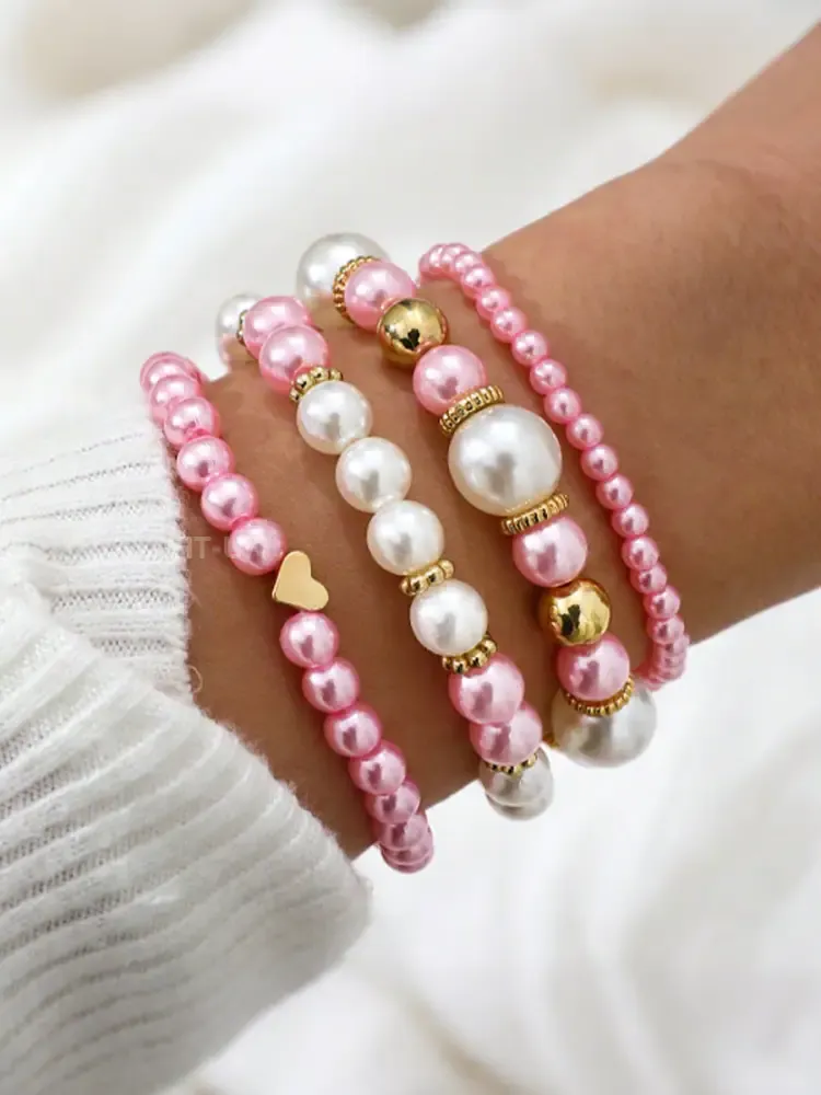 Women’s Breast Cancer Pink Ribbon Bracelet