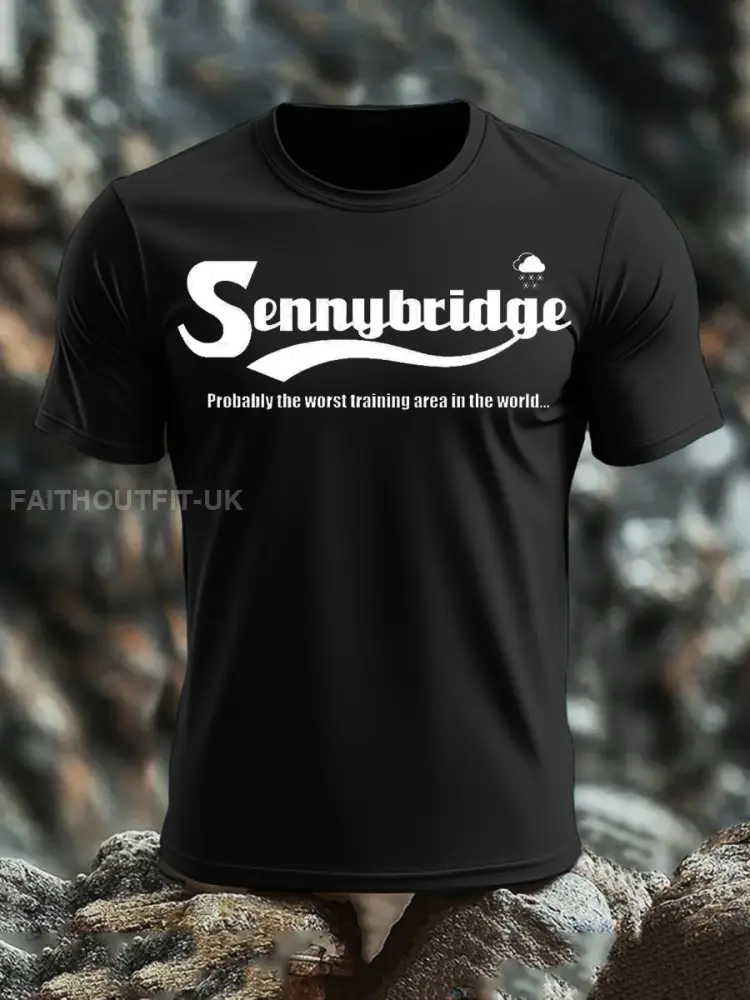 Men’s British Veteran imitation cotton short-sleeved T-shirt