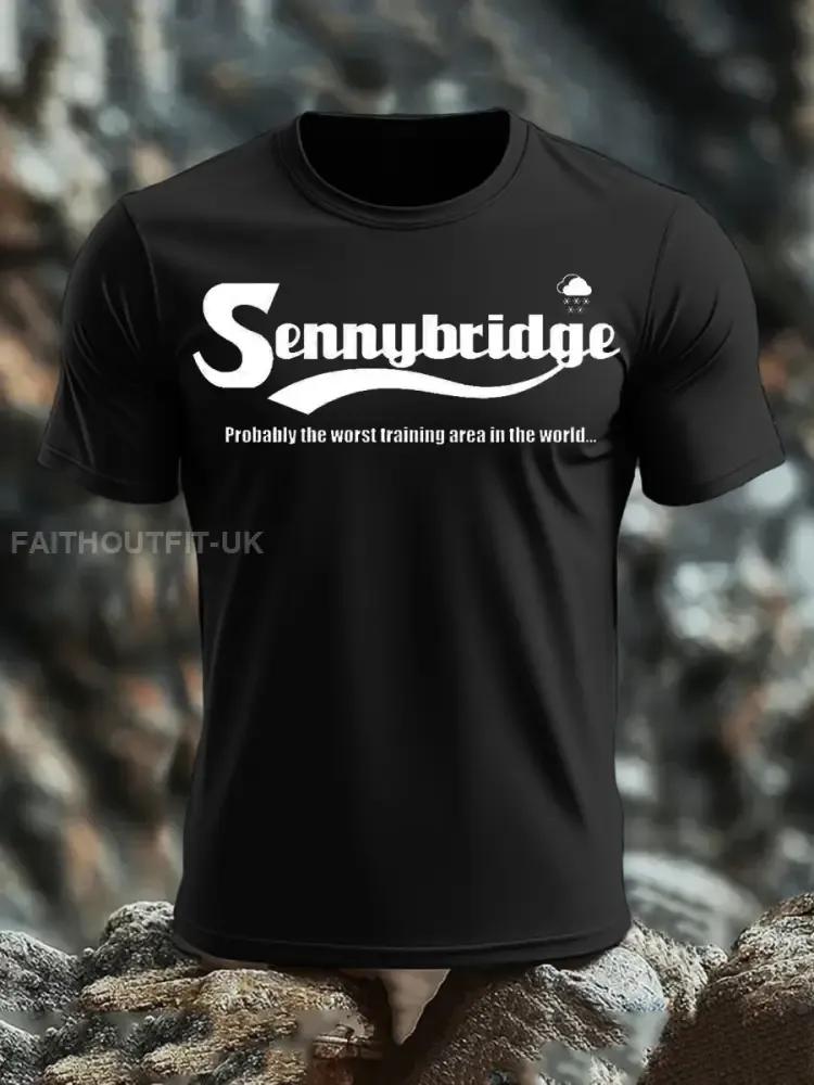 Men’s British Veteran imitation cotton short-sleeved T-shirt