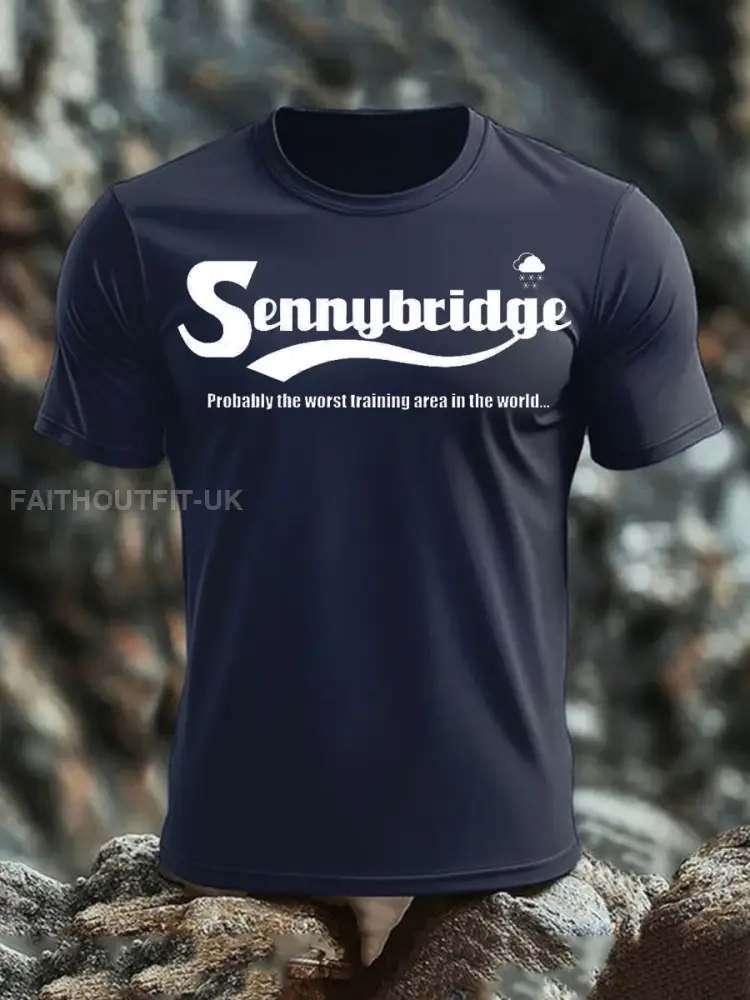 Men’s British Veteran imitation cotton short-sleeved T-shirt