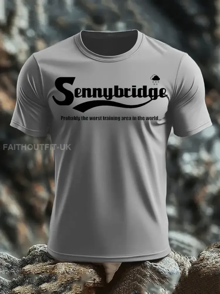 Men’s British Veteran imitation cotton short-sleeved T-shirt