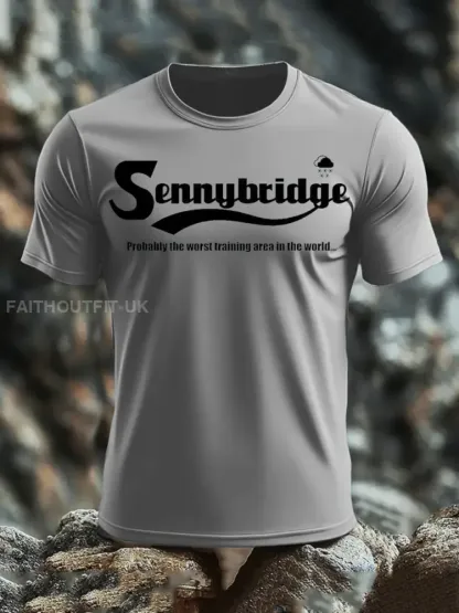 Men’s British Veteran imitation cotton short-sleeved T-shirt
