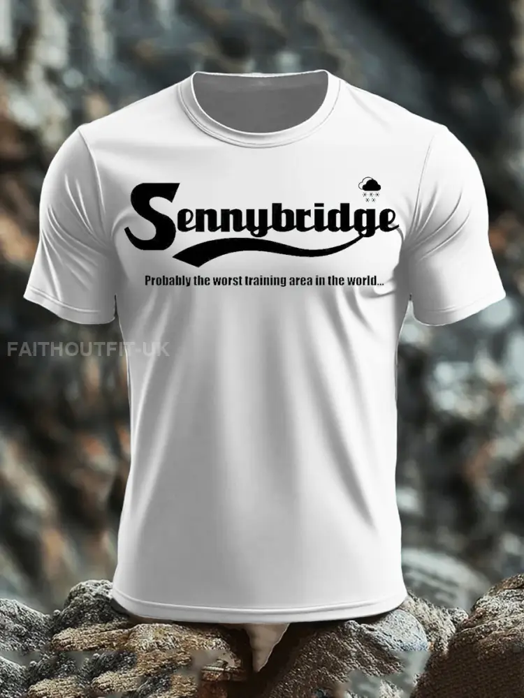 Men’s British Veteran imitation cotton short-sleeved T-shirt