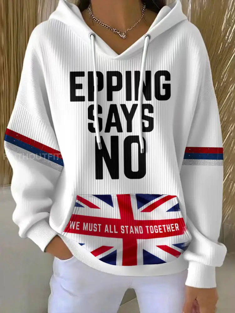Women’s The Only Ways Is Epping Printed Hoodie