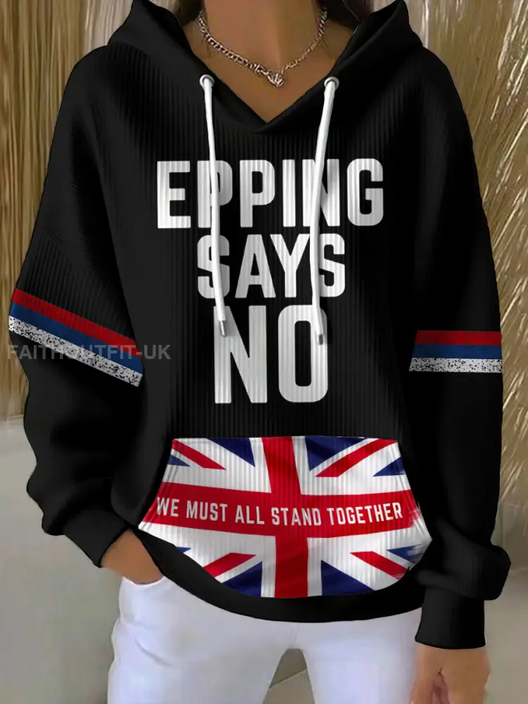 Women’s The Only Ways Is Epping Printed Hoodie