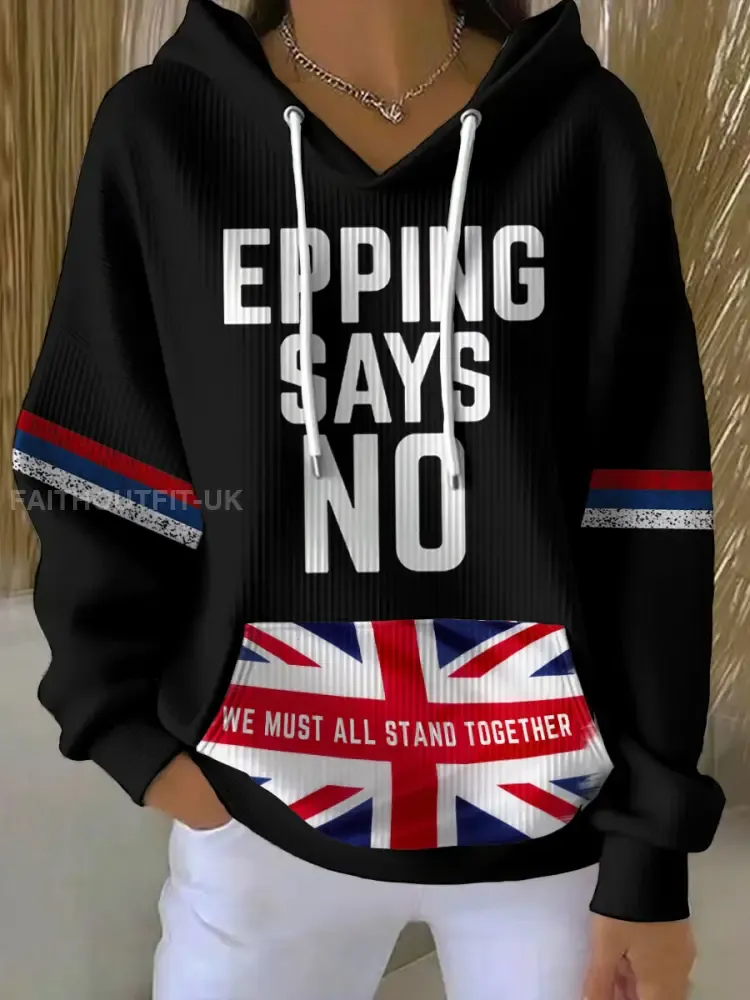 Women’s The Only Ways Is Epping Printed Hoodie