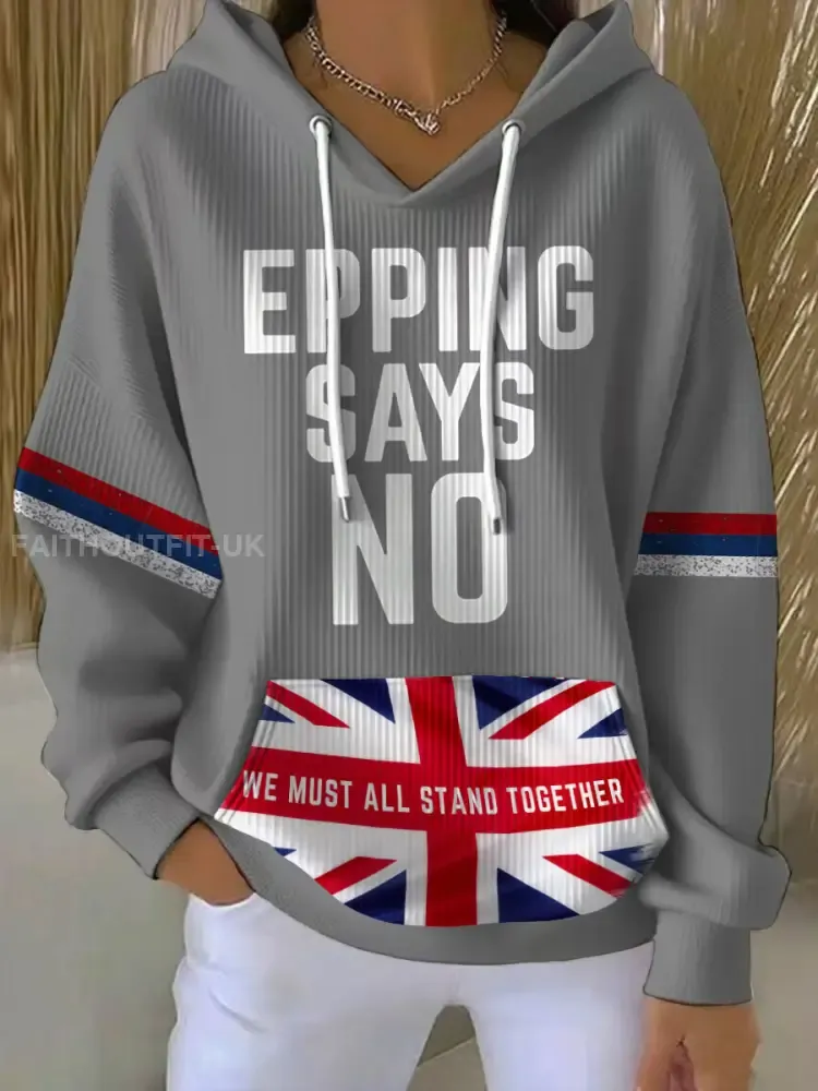Women’s The Only Ways Is Epping Printed Hoodie