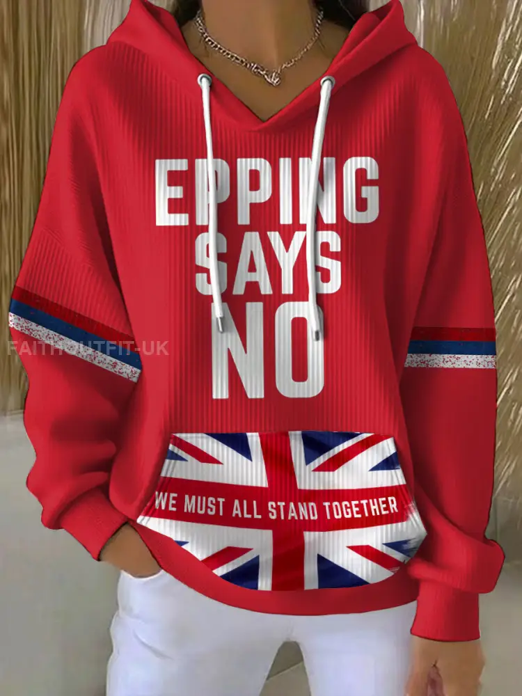 Women’s The Only Ways Is Epping Printed Hoodie