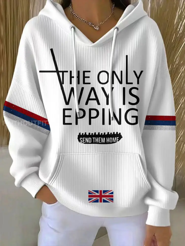 Women’s The Only Ways Is Epping Printed Hoodie