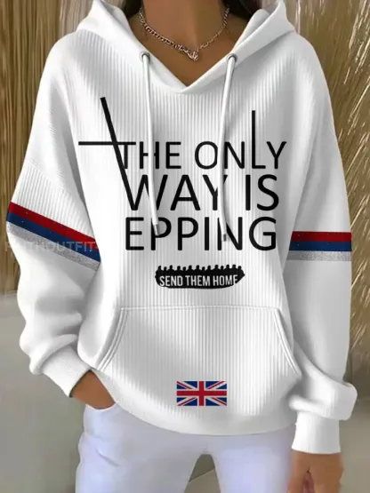 Women’s The Only Ways Is Epping Printed Hoodie