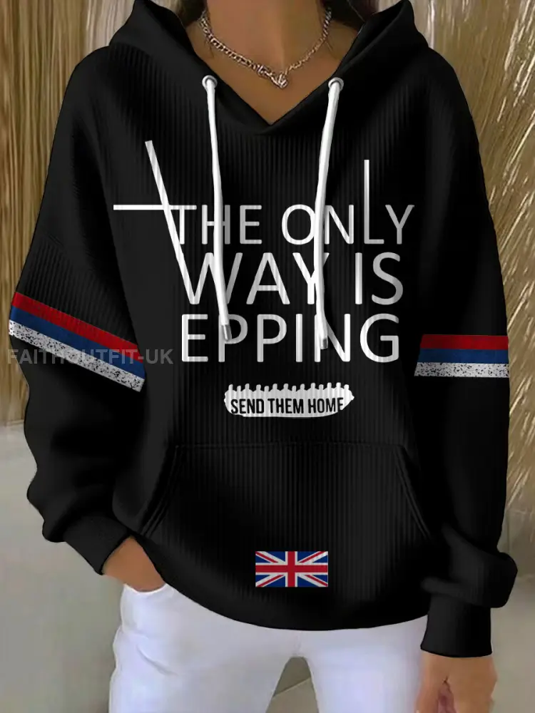 Women’s The Only Ways Is Epping Printed Hoodie