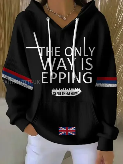 Women’s The Only Ways Is Epping Printed Hoodie