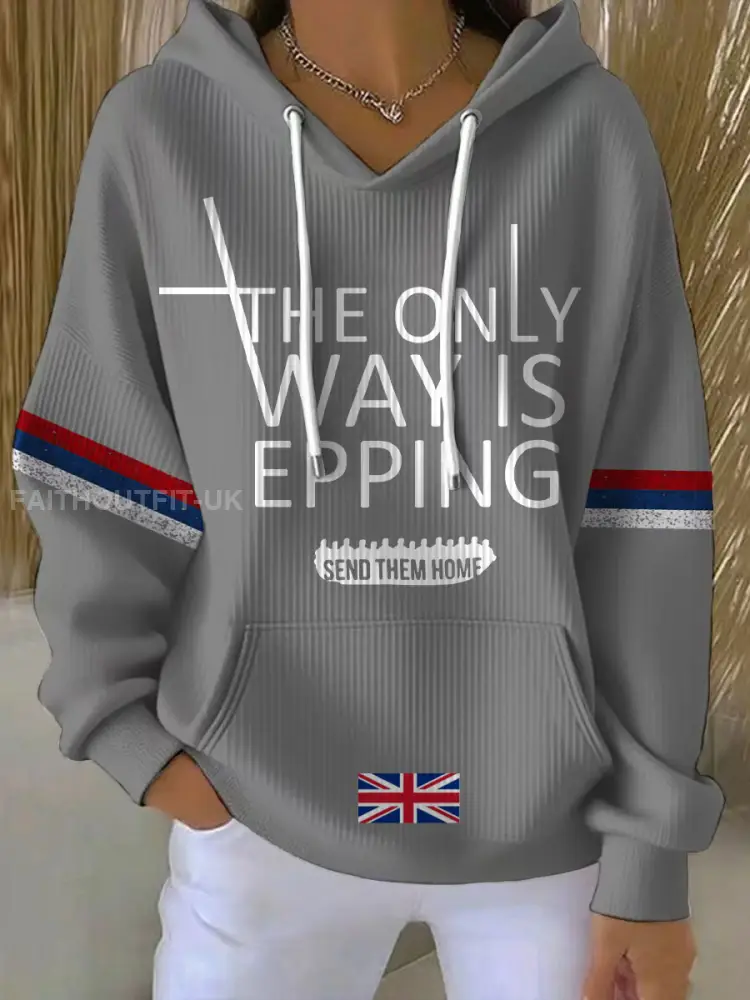 Women’s The Only Ways Is Epping Printed Hoodie