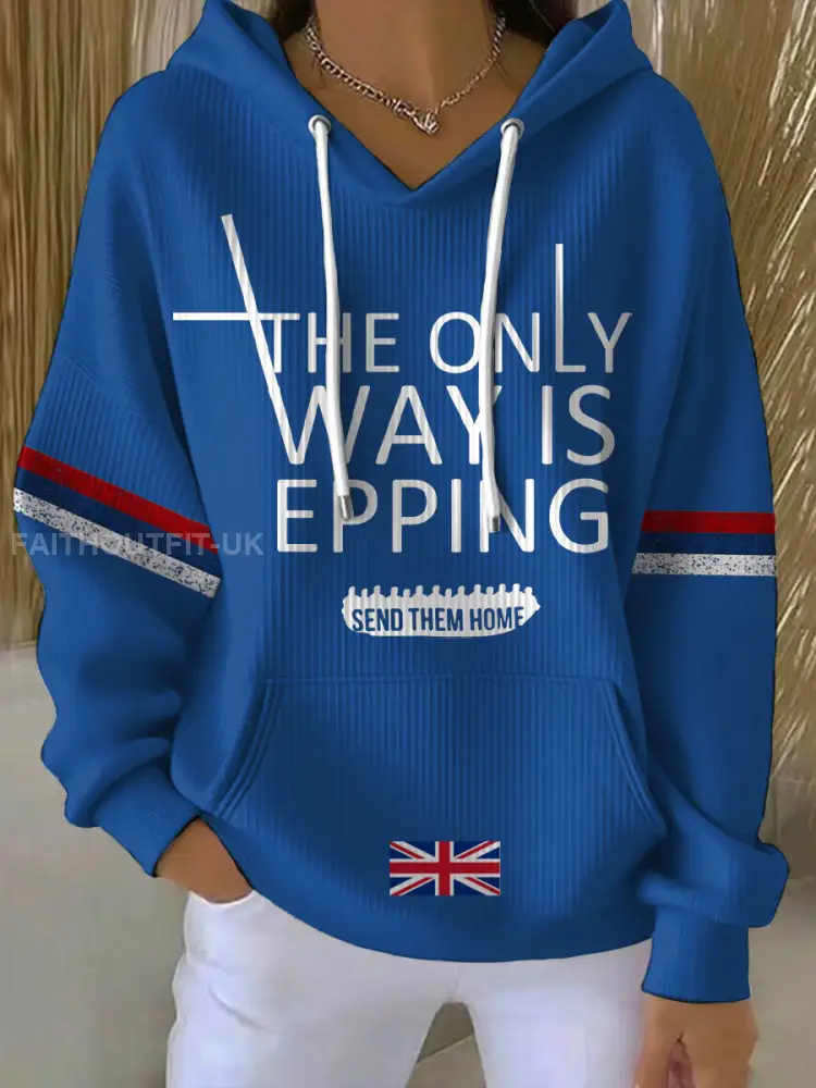 Women’s The Only Ways Is Epping Printed Hoodie