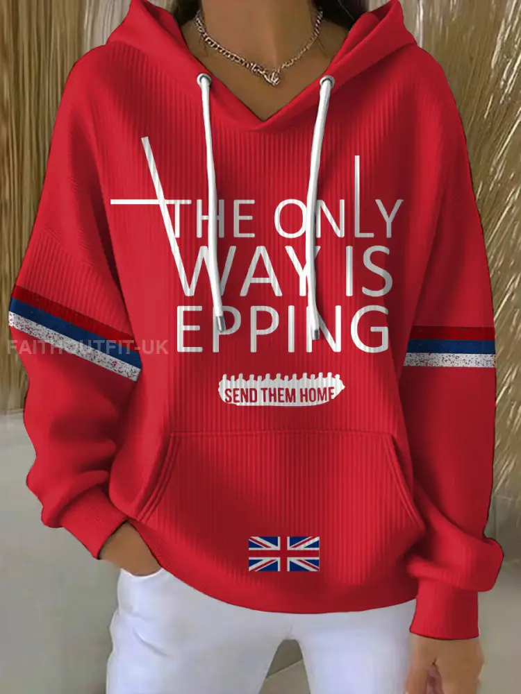 Women’s The Only Ways Is Epping Printed Hoodie