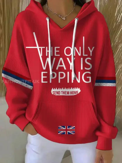 Women’s The Only Ways Is Epping Printed Hoodie