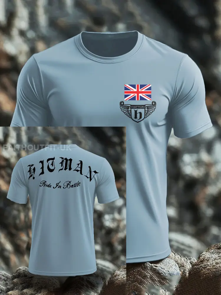 Men’s Boxing Lover Rip Hitman Legend Printed T-Shirt