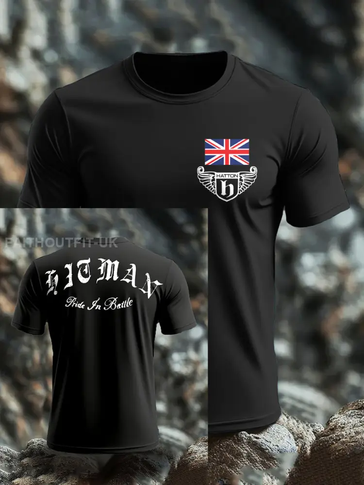 Men’s Boxing Lover Rip Hitman Legend Printed T-Shirt