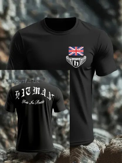 Men’s Boxing Lover Rip Hitman Legend Printed T-Shirt