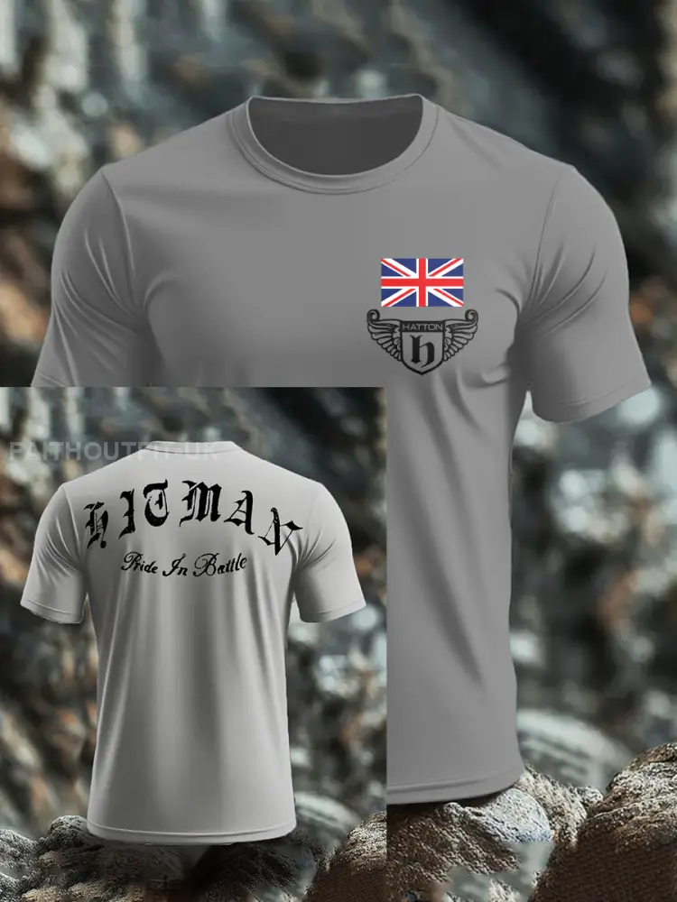 Men’s Boxing Lover Rip Hitman Legend Printed T-Shirt