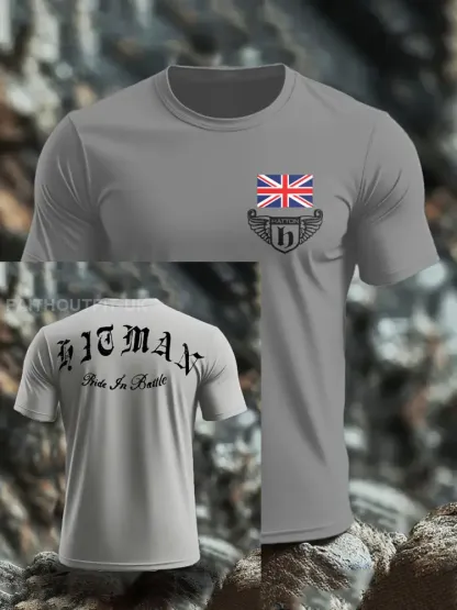 Men’s Boxing Lover Rip Hitman Legend Printed T-Shirt