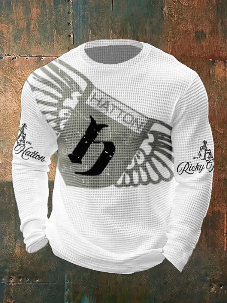 Men’s Boxing Lover Rip Hitman Legend Printed T-Shirt