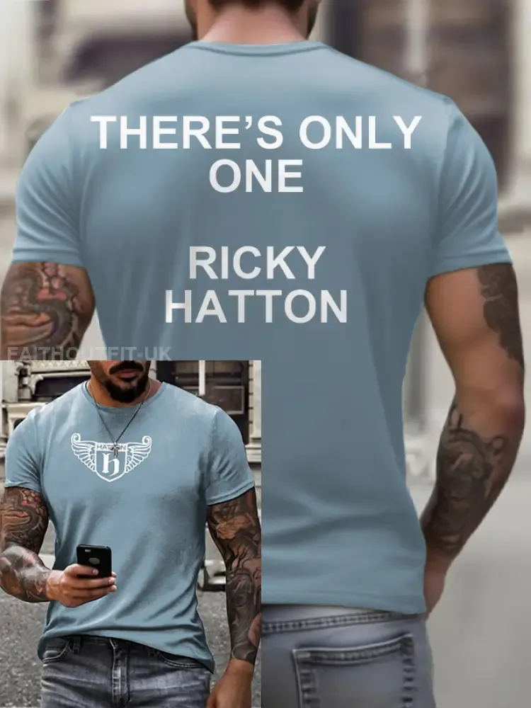 Men’s Boxing Lover Rip Hitman Legend Printed T-Shirt
